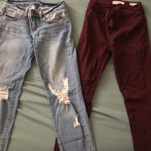 Jeans/ Pants size 25/26 short